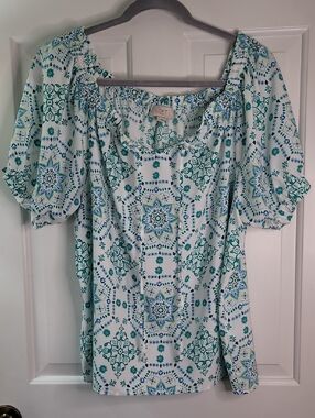LOFT Outlet Peasant Top